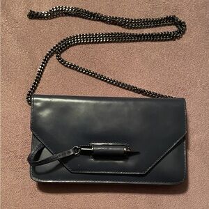 ⬇️Price Drop⬇️⭐️Host Pick⭐️ Mackage Navy Leather Crossbody bag *See description*